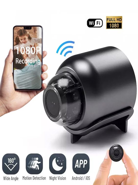 HD Mini WiFi Camera for Home Office